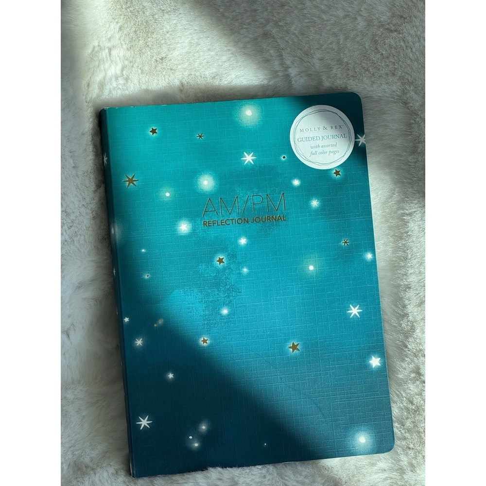 AM/PM Reflection Journal by Molly & Rex | Guided Daily Mindfulness Journal
